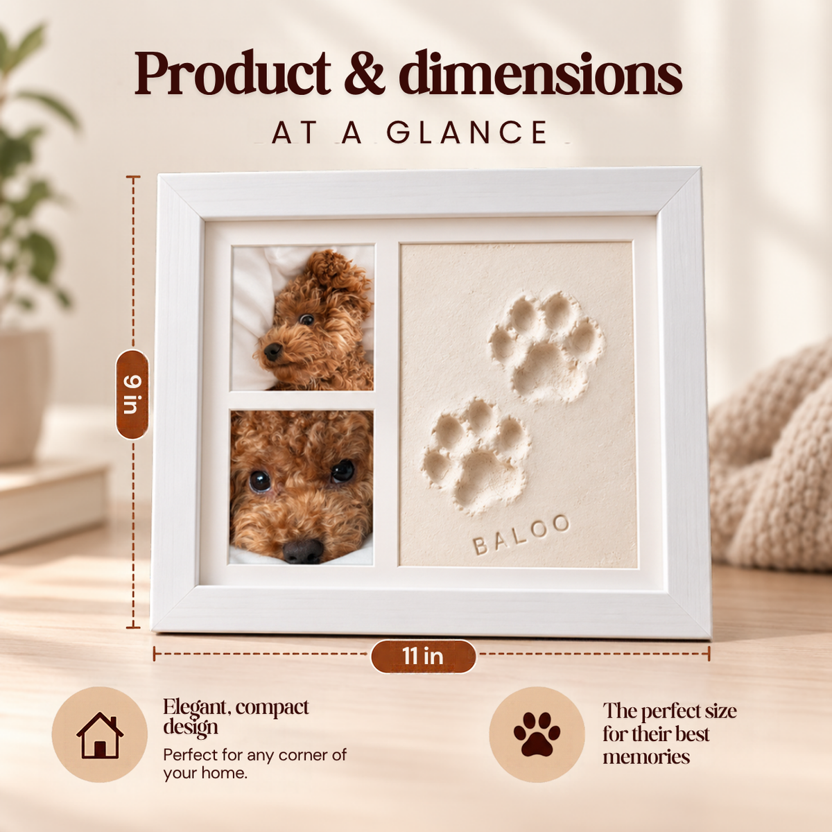 Paw Print Frame | SOULY™