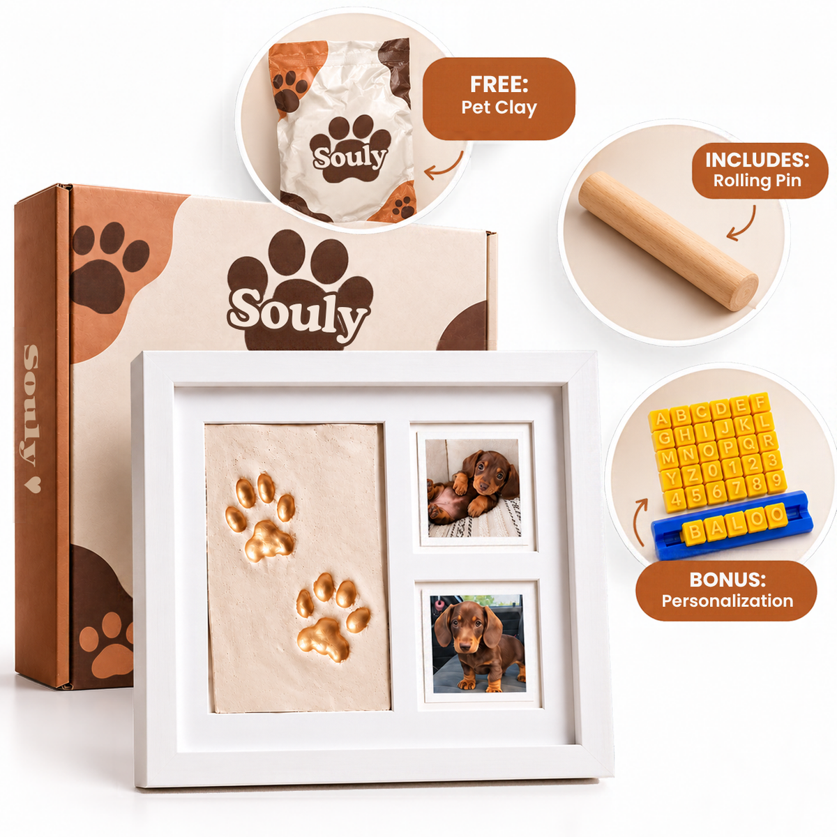 Paw Print Frame | SOULY™